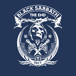 Свитшот хлопковый мужской Black Sabbath: The End, цвет: тёмно-синий — фото 2