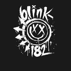 Свитшот хлопковый мужской Blink-182: Smile, цвет: черный — фото 2