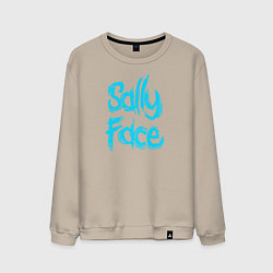 Свитшот хлопковый мужской SALLY FACE, цвет: миндальный