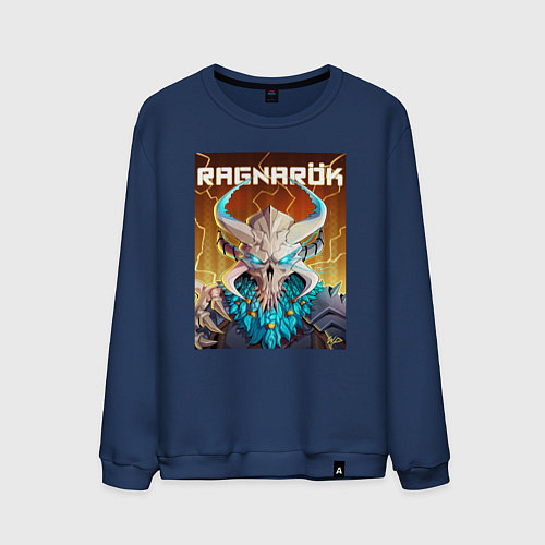 Мужской свитшот Fortnite: Ragnarok / Тёмно-синий – фото 1