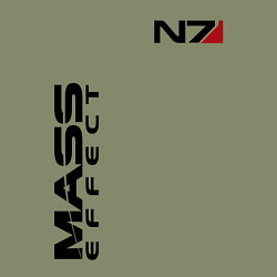 Свитшот хлопковый мужской MASS EFFECT N7, цвет: авокадо — фото 2