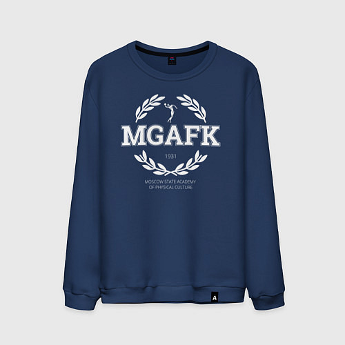 Мужской свитшот MGAFK / Тёмно-синий – фото 1