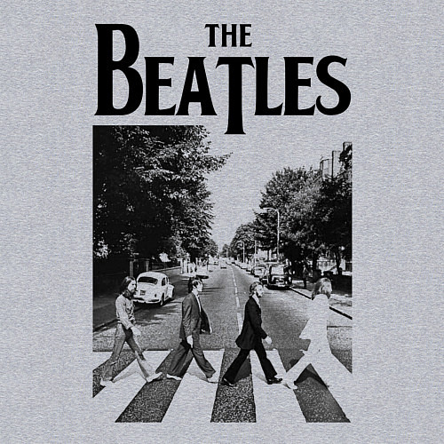 Мужской свитшот The Beatles: Mono Abbey Road / Меланж – фото 3