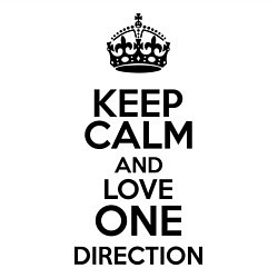 Свитшот хлопковый мужской Keep Calm & Love One Direction, цвет: белый — фото 2