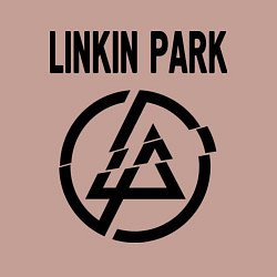 Свитшот хлопковый мужской Linkin Park, цвет: пыльно-розовый — фото 2