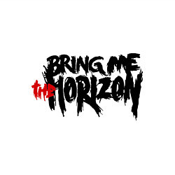 Свитшот хлопковый мужской Bring me the horizon, цвет: белый — фото 2