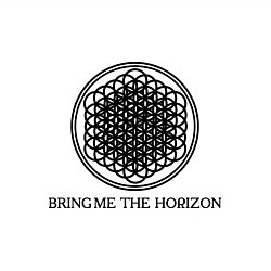 Свитшот хлопковый мужской Bring me the horizon, цвет: белый — фото 2