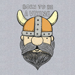 Свитшот хлопковый мужской Born to be a Viking, цвет: меланж — фото 2