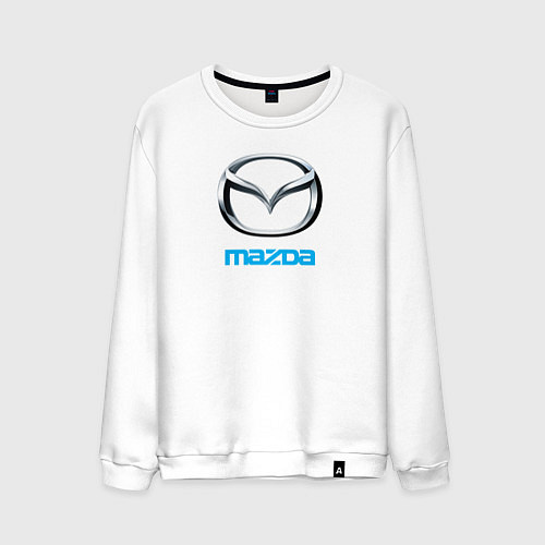 Мужской свитшот MAZDA / Белый – фото 1