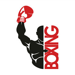 Свитшот хлопковый мужской Boxing, цвет: белый — фото 2