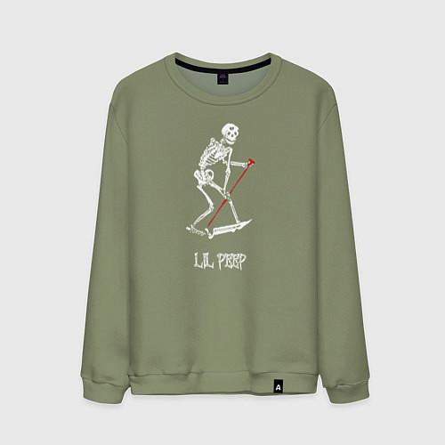 Мужской свитшот Lil Peep / Авокадо – фото 1