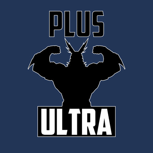 Мужской свитшот PLUS ULTRA черный / Тёмно-синий – фото 3