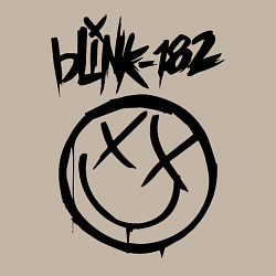 Свитшот хлопковый мужской BLINK-182, цвет: миндальный — фото 2