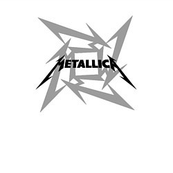 Свитшот хлопковый мужской METALLICA, цвет: белый — фото 2