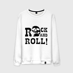 Мужской свитшот Rock and roll