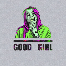 Свитшот хлопковый мужской GOOD GIRL BILLIE, цвет: меланж — фото 2