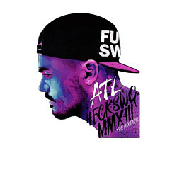 Свитшот хлопковый мужской ATL, цвет: белый — фото 2