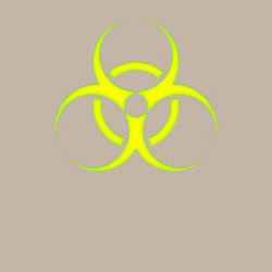 Свитшот хлопковый мужской BIOHAZARD, цвет: миндальный — фото 2