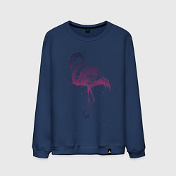 Свитшот хлопковый мужской Flamingo, цвет: тёмно-синий