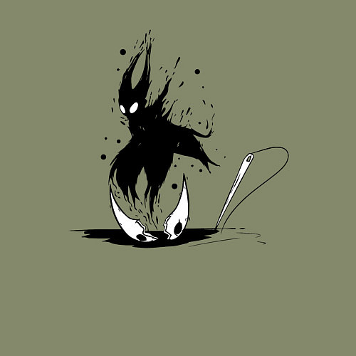 Мужской свитшот Hollow Knight / Авокадо – фото 3