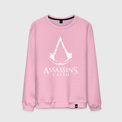 Свитшот хлопковый мужской Assassin’s Creed, цвет: светло-розовый