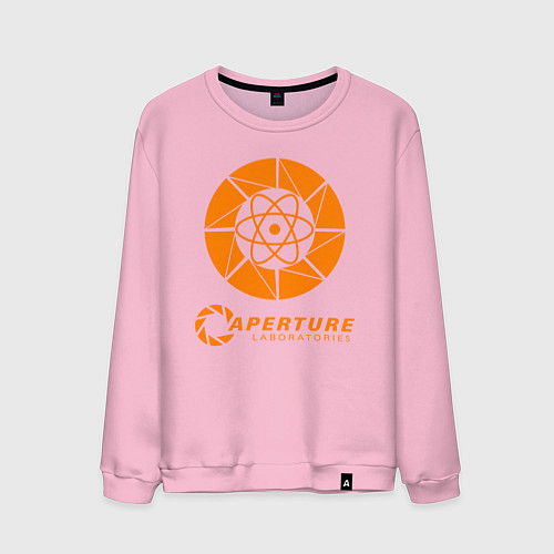 Мужской свитшот PORTAL / Светло-розовый – фото 1
