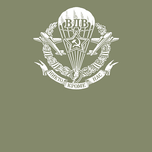 Мужской свитшот ВДВ СССР / Авокадо – фото 3