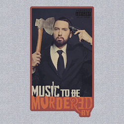 Свитшот хлопковый мужской Eminem, цвет: меланж — фото 2