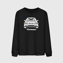 Свитшот хлопковый мужской Honda Torneo, цвет: черный