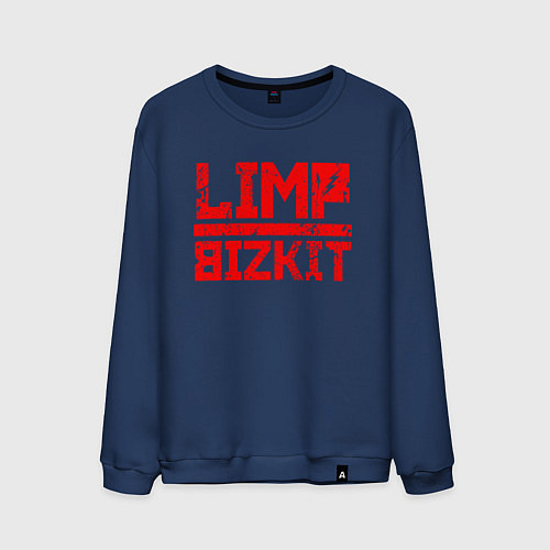Мужской свитшот LIMP BIZKIT / Тёмно-синий – фото 1