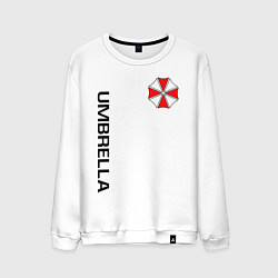 Свитшот хлопковый мужской UMBRELLA CORP, цвет: белый