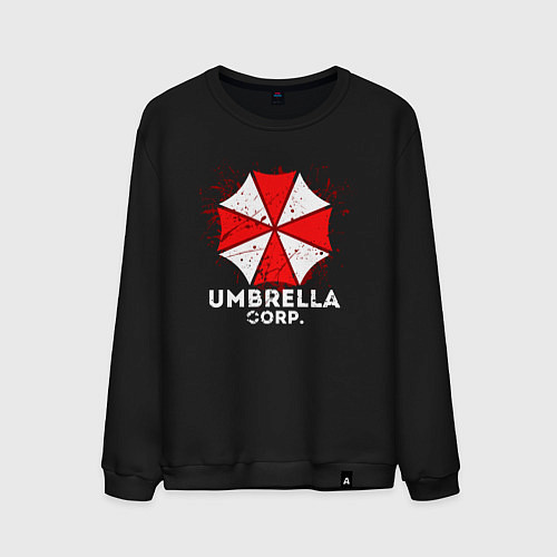 Мужской свитшот UMBRELLA CORP / Черный – фото 1