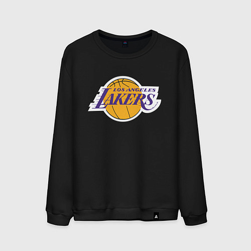 Мужской свитшот LA LAKERSспина / Черный – фото 1