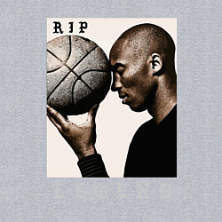 Свитшот хлопковый мужской Kobe - RIP Legend, цвет: меланж — фото 2