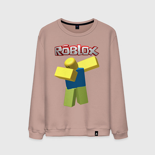 Мужской свитшот Roblox Dab / Пыльно-розовый – фото 1