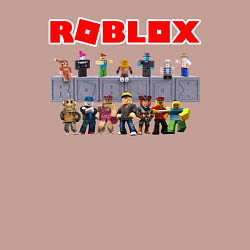 Свитшот хлопковый мужской ROBLOX, цвет: пыльно-розовый — фото 2