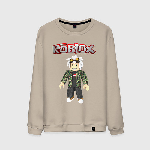 Мужской свитшот Roblox / Миндальный – фото 1