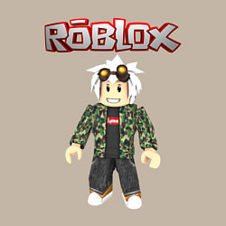 Свитшот хлопковый мужской Roblox, цвет: миндальный — фото 2