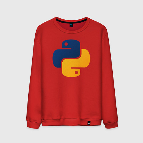 Мужской свитшот Python / Красный – фото 1