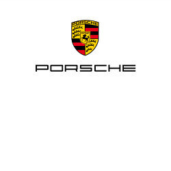 Свитшот хлопковый мужской PORSCHE, цвет: белый — фото 2