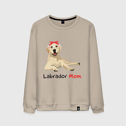 Мужской свитшот Labrador Mom