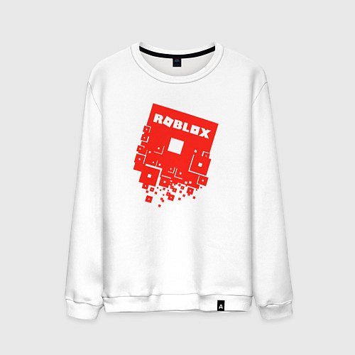 Мужской свитшот ROBLOX / Белый – фото 1