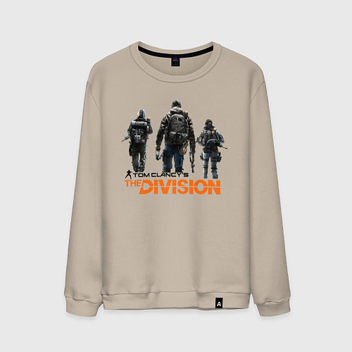 Мужской свитшот The Division 2 / Миндальный – фото 1