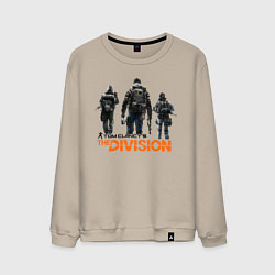 Свитшот хлопковый мужской The Division 2, цвет: миндальный