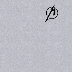 Свитшот хлопковый мужской Metallicaспина, цвет: меланж — фото 2