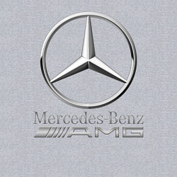 Свитшот хлопковый мужской MERCEDES-BENZ AMG, цвет: меланж — фото 2