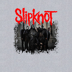 Свитшот хлопковый мужской SLIPKNOT, цвет: меланж — фото 2