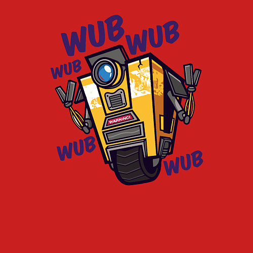 Мужской свитшот Borderlands / Красный – фото 3