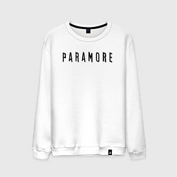 Свитшот хлопковый мужской Paramore, цвет: белый