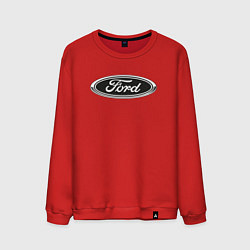 Свитшот хлопковый мужской Ford, цвет: красный